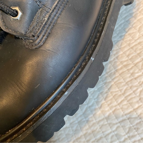 WWF The Rock Men’s Black Work Boots. Size 10 M - Picture 12 of 13